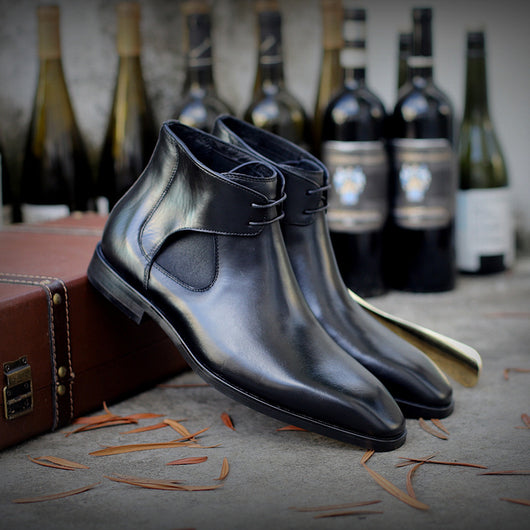 Botas Martin Altas para Hombre con Tallado Artesanal - Image 5