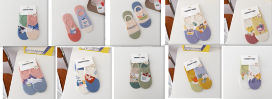 Calcetines Invisibles para Mujer - Corte Bajo y Discreto