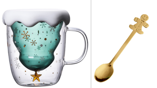 Vaso Navideño de Doble Pared en Vidrio Borosilicato - Image 18