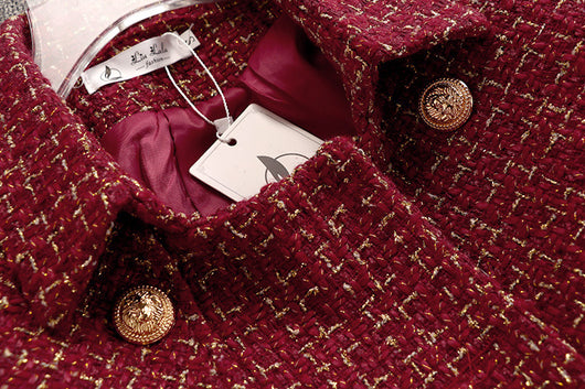 Conjunto de Falda Corta y Chaqueta de Dos Piezas - Image 11