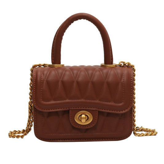Bolso Bandolera Mujer con Cadena de Diamantes - Diseño Versátil - Image 2