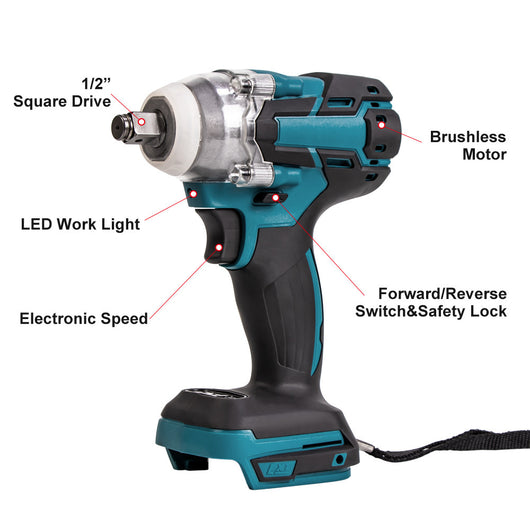 Llave de Impacto Inalámbrica Brushless Dual - Image 17