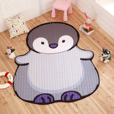 Tapete de Juego para Bebés Tigre Blanco - Alfombra Infantil Suave para Desarrollo - Image 13