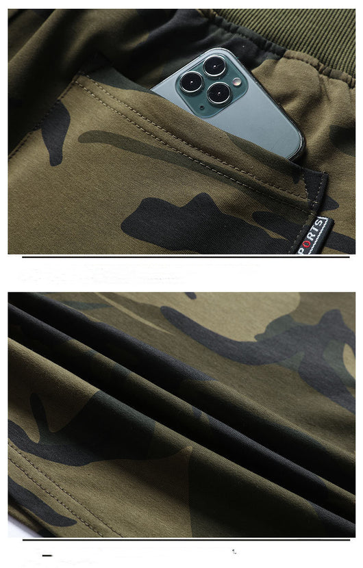 Pantalones Cortos Camo Casual para Hombre - Estilo Deportivo Teen - Image 10