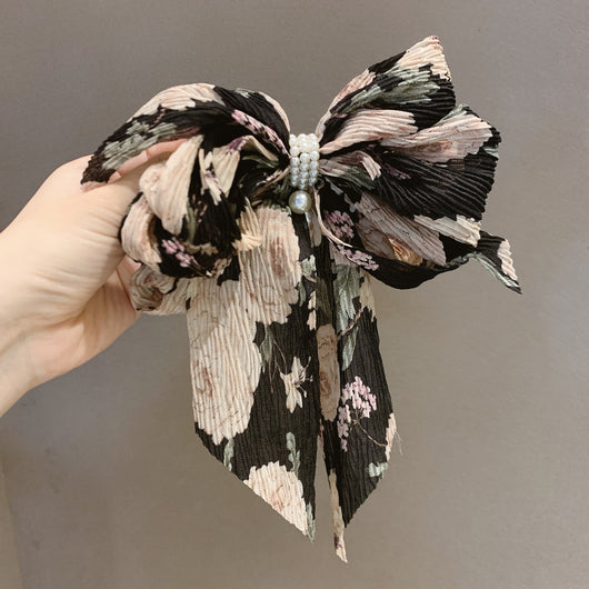 Pasador Floral con Moño Grande - Image 7