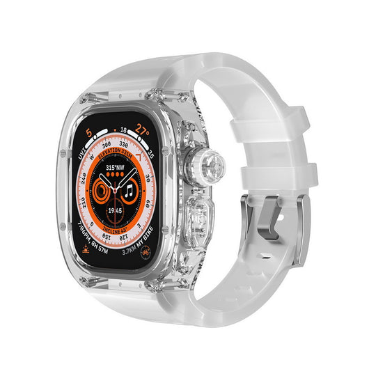 Funda Protectora Transparente 49mm con Silicona Translúcida para Reloj Inteligente - Image 2