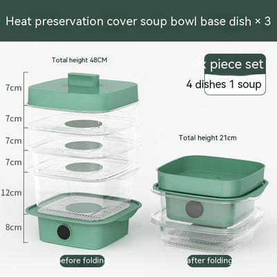 Cubierta Apilable para Alimentos con Aislamiento Térmico - Image 17