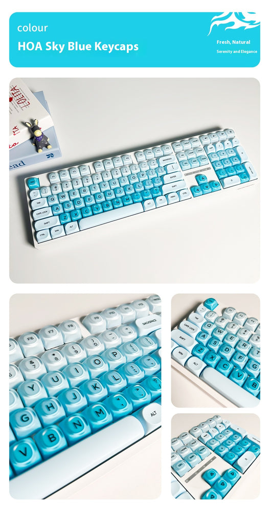 Set Completo de Keycaps para Teclado Mecánico con Base Líquida - Image 16