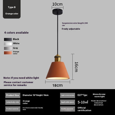 Lámpara Colgante de Hierro para Comedor, Dormitorio y Barra - Image 17