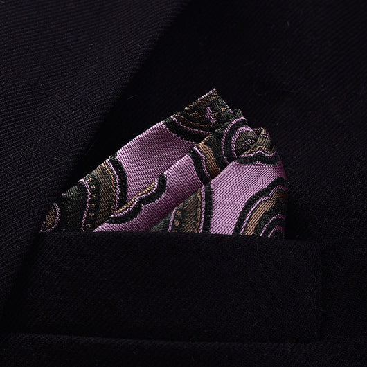 Pañuelo de Bolsillo Estampado para Hombre - Accesorios Formales y Casual Business - Image 46