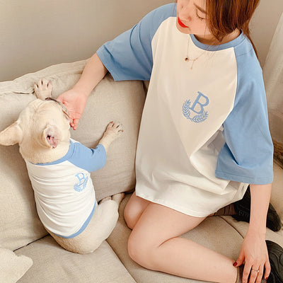 Ropa a Juego para Perros y Dueños - Playeras de Manga Corta - Image 9