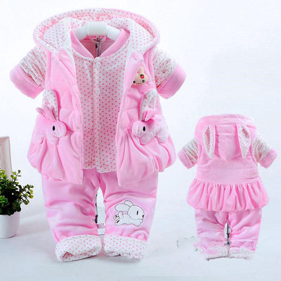Conjunto de Ropa Otoño Invierno para Niñas - Abrigos y Accesorios - Image 8