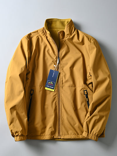 Chaqueta Impermeable Térmica para Hombre con Cuello Alto - Image 11