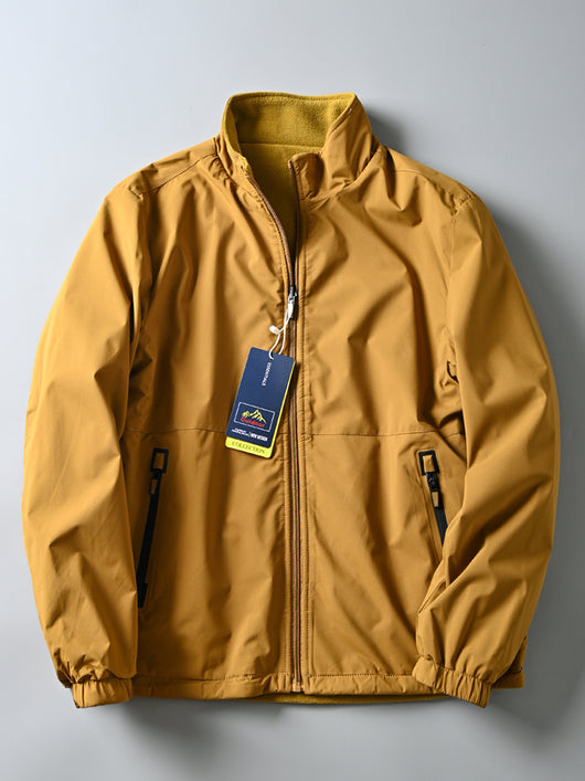 Chaqueta Impermeable Térmica para Hombre con Cuello Alto - Image 11