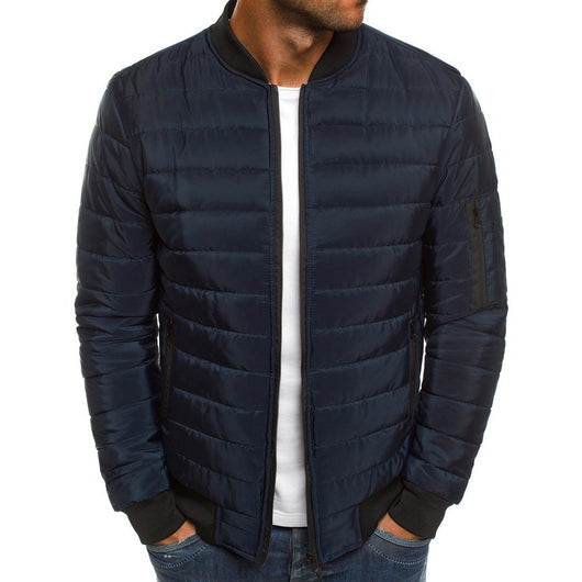 Chaqueta Casual de Algodón con Cuello Mao para Hombre - Image 11