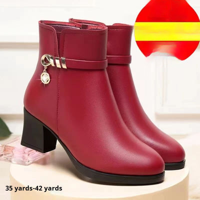 Botas Térmicas de Terciopelo Antideslizantes para Mujer Adulta - Image 2