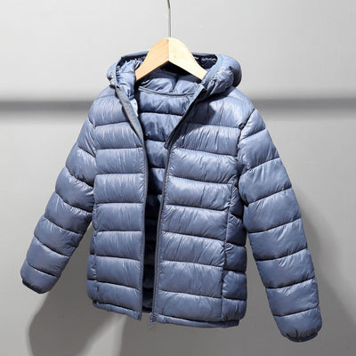 Abrigo Acolchado Infantil Ligero con Capucha - Chaqueta de Invierno en Algodón - Image 8