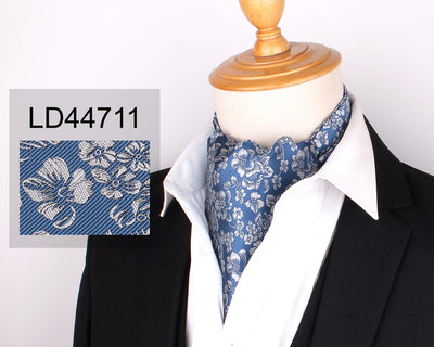 Pañuelo de Seda para Hombre con Estampado Floral - Image 13