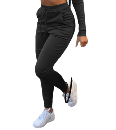 Pantalones Deportivos Cintura Alta Ajustados con Bolsillos - Image 4