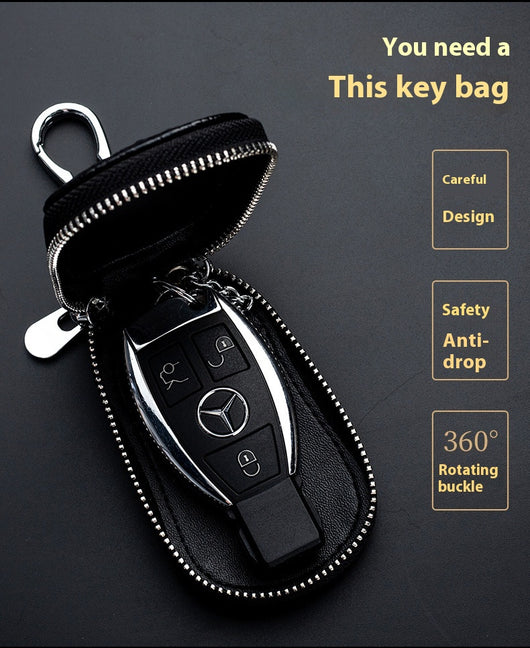 Funda de Cuero Genuino para Llaves de Auto - Unisex - Image 23