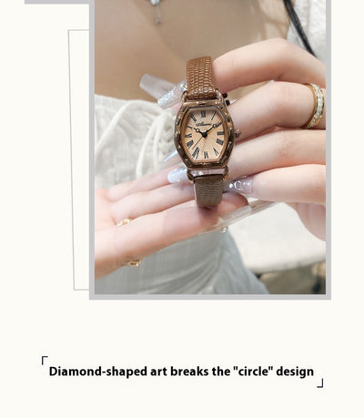 Reloj de Barril Retro Cuarzo para Mujer - Image 14