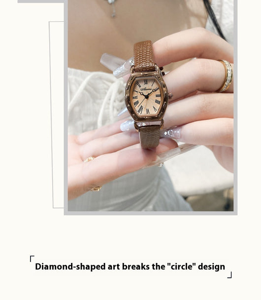 Reloj de Barril Retro Cuarzo para Mujer - Image 14