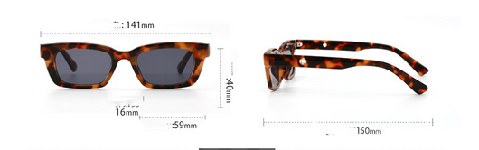 Gafas de Sol Cuadradas Compactas para Hombre y Mujer - Image 8