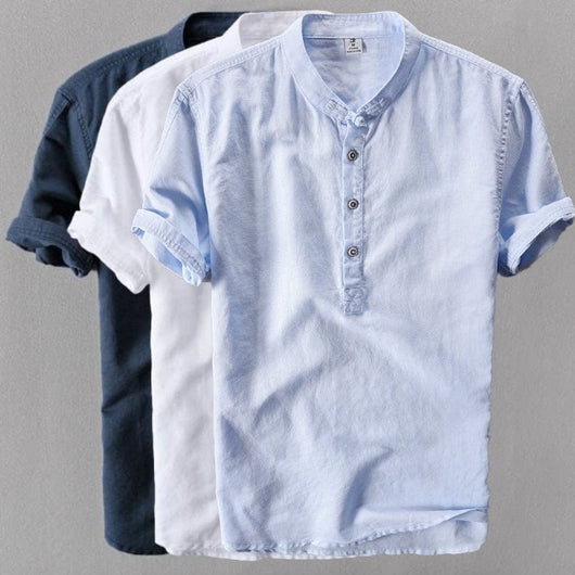Camisa de Algodón y Lino - Image 9