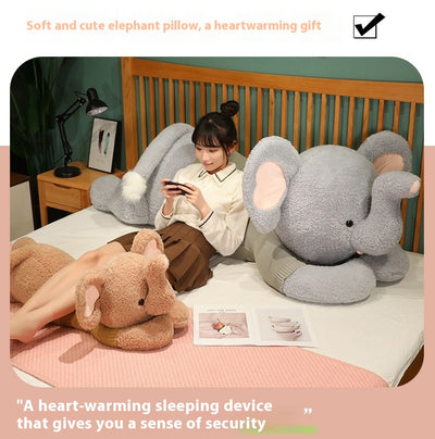 Almohada Decorativa Elefante Gigante de Peluche Suave - Image 19