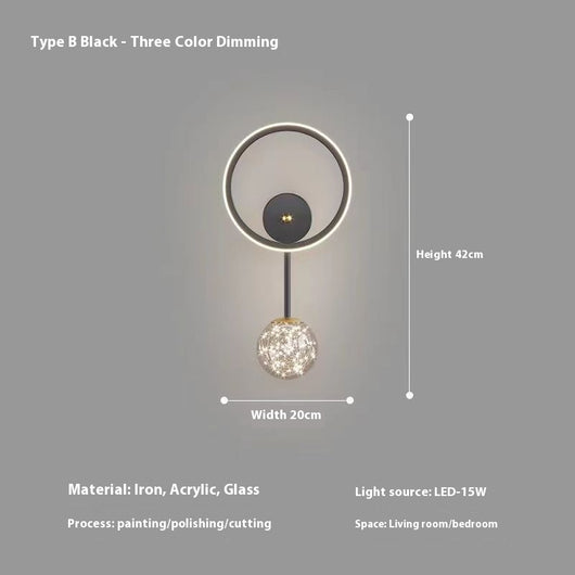 Lámpara de Pared LED para Dormitorio, Pasillo y Sala - Image 6