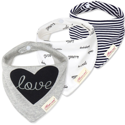 Baberos Triangulares Dobles para Bebé - Pack de 3 Pañoletas Absorbentes - Image 11