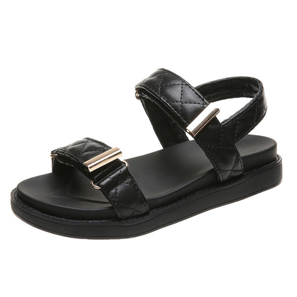 Zapatos Metálicos Casuales para Playa - Estilo Estudiante