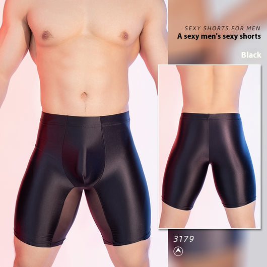 Leggings Moldeadores de Seda Elástica Brillante para Fitness - Image 8