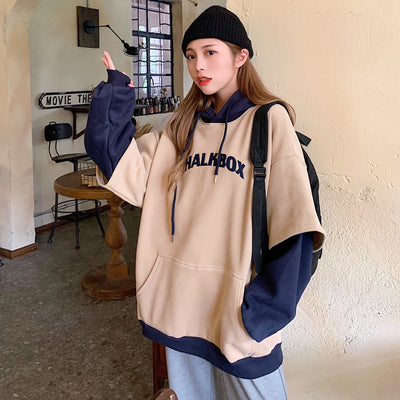 Suéter Deportivo Dos Texturas con Capucha para Mujer - Image 29