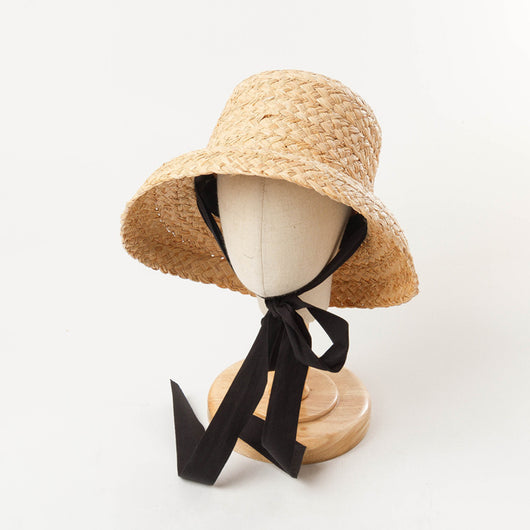 Sombrero de Paja Infantil con Ala Plegable Estilo Vintage - Image 10