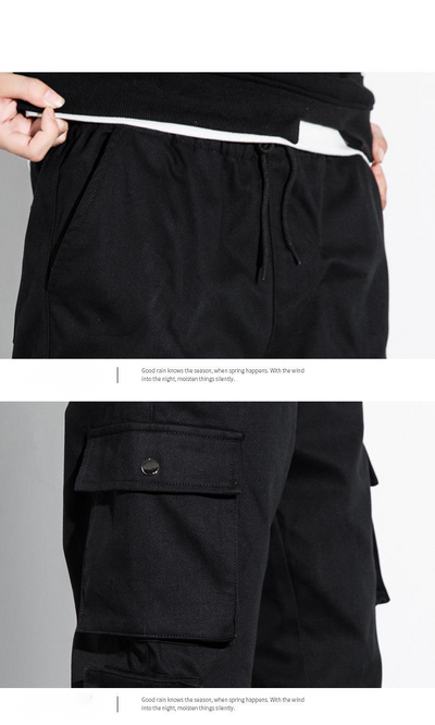 Pantalones Overol Holgados para Hombre Otoño-Invierno Talla XL - Image 17