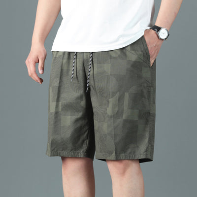 Pantalones Cortos Impresos Casuales de Moda Ligera - Image 3