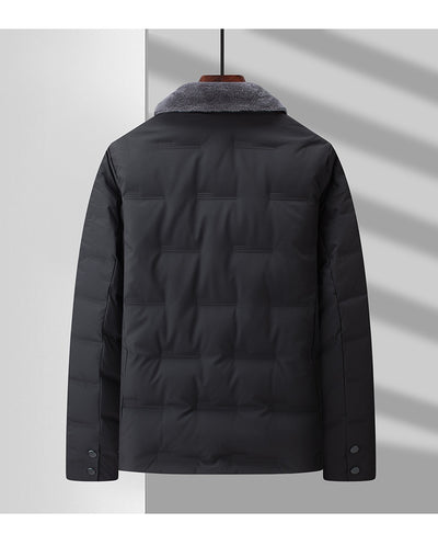 Blazer Ejecutivo de Lana con Solapa Desmontable - Image 11