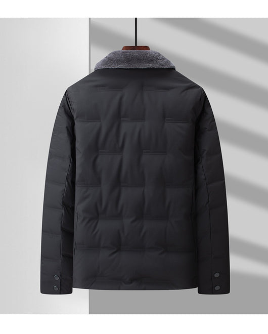Blazer Ejecutivo de Lana con Solapa Desmontable - Image 11