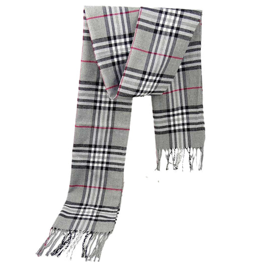 Bufanda Reversible a Cuadros para Hombre - Estilo Versátil - Image 59
