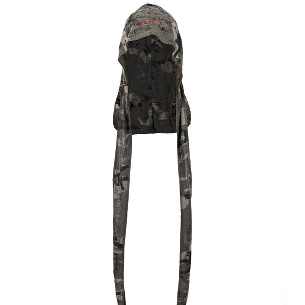 Pañuelo Bordado Camuflaje Destroyed - Estilo Hip-hop Urbano