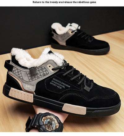 Zapatos Casuales Plus Velvet para Hombre Talla Grande - Image 14