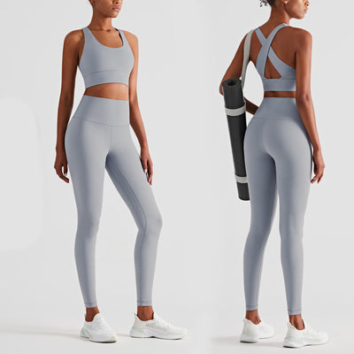 Pantalón Yoga Cintura Alta con Soporte Glúteos y Sujetador Deportivo Integrado - Image 10