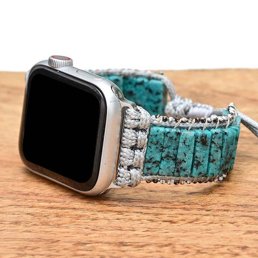 Reloj Bohemio con Pulsera de Piedra Ágata Azul - Diseño Minimalista - Image 10