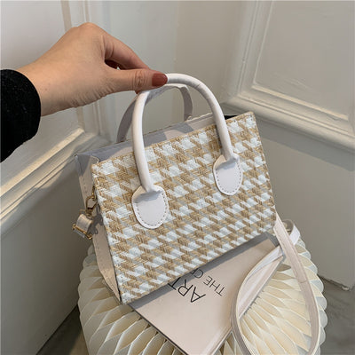 Bolso de Cuadros para Mujer - Bandolera Casual Crossbody - Image 22
