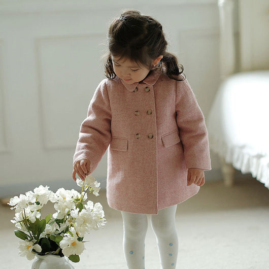 Abrigo de Lana para Niñas - Calidez Premium y Estilo Duradero