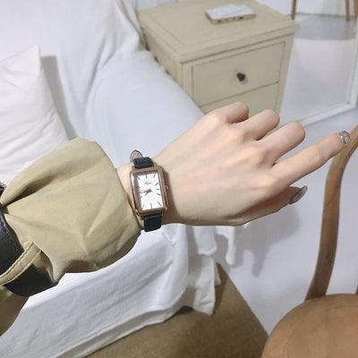 Reloj Cuadrado Retro Mori con Encaje para Mujer - Image 17
