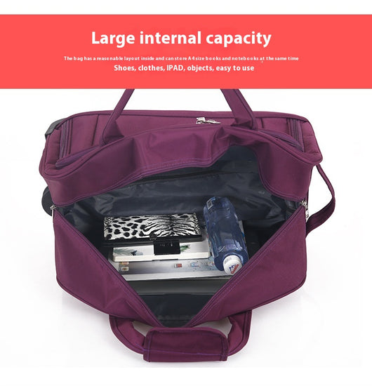 Maleta Trolley de Tela Oxford Plegable para Viajes - Image 28