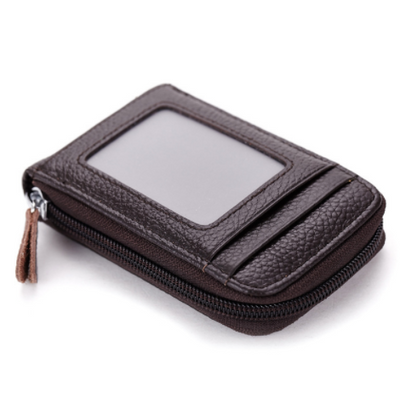 Cartera Organizadora de Cuero Estilo Coreano - Porta Tarjetas Compacta - Image 16