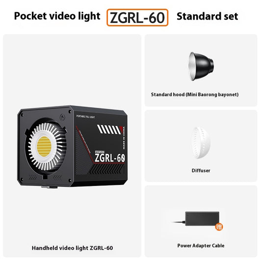 Luz de Relleno COB 80W Portátil de Alta Potencia - Image 7